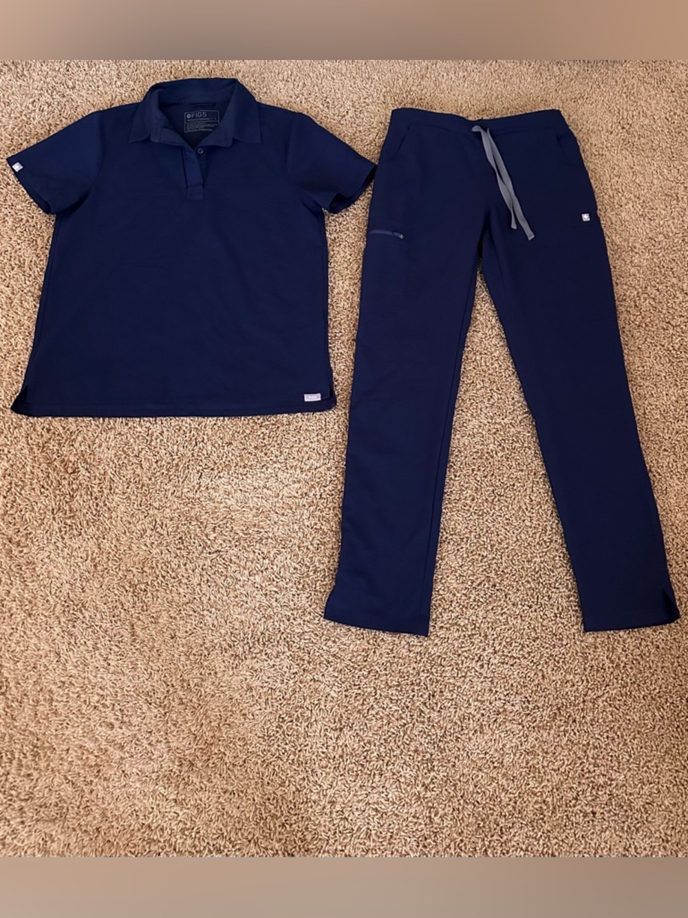 Figs Navy Scrub Set Small/XS